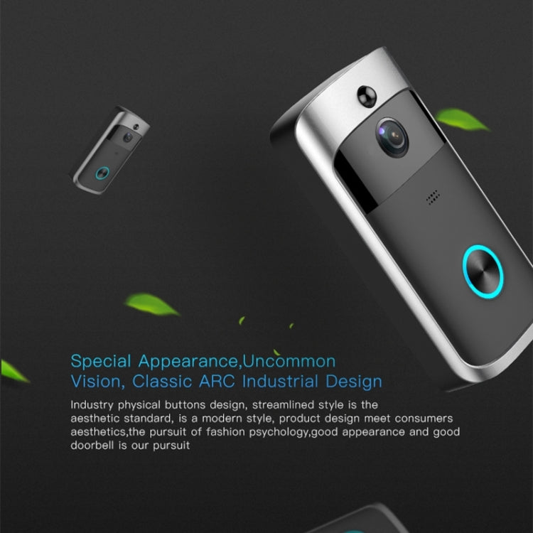 M3 720P Smart WIFI Ultra Low Power Video Visual Doorbell,Support Mobile Phone Remote Monitoring & Night Vision, Without Ding Dong Version M3 720P Smart WIFI Ultra Low Power Video Visual Doorbell,Support Mobile Phone Remote Monitoring & Night Vision, Without Ding Dong Version